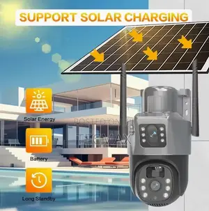 Dual Lens Wifi Solar Camera