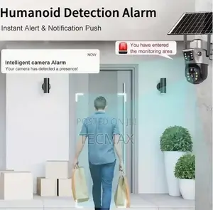 Dual Lens Wifi Solar Camera