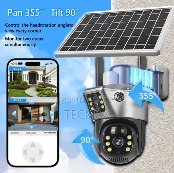 Wifi PTZ Solar Camera