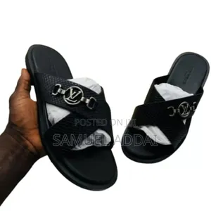 Casual Leather Slippers for Men