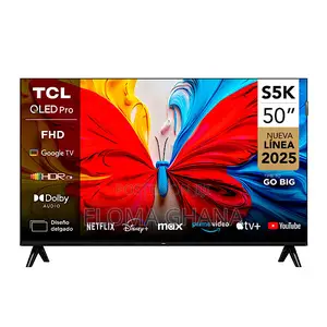 Black Friday : TCL 50 Inch Bezel-Less, Smart Qled Google Tv - 50s5k