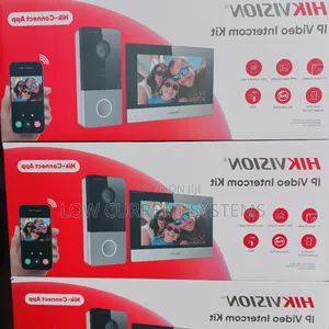 Hikvision Ds-kis603-p Ip Video Intercom Kit Wireless Doorbel