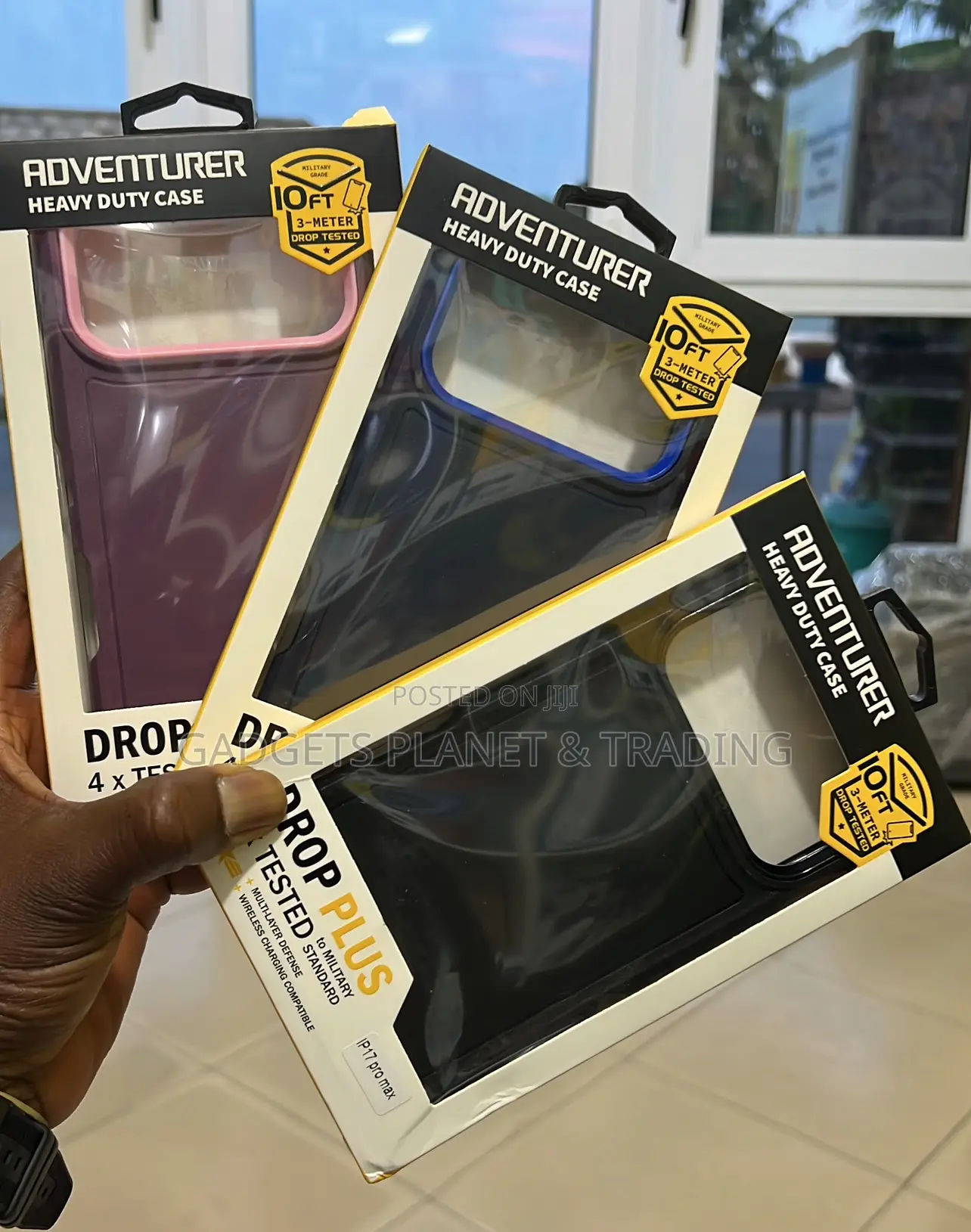 Adventurer Heavy Duty 3 Layers iPhone 17 Series Case