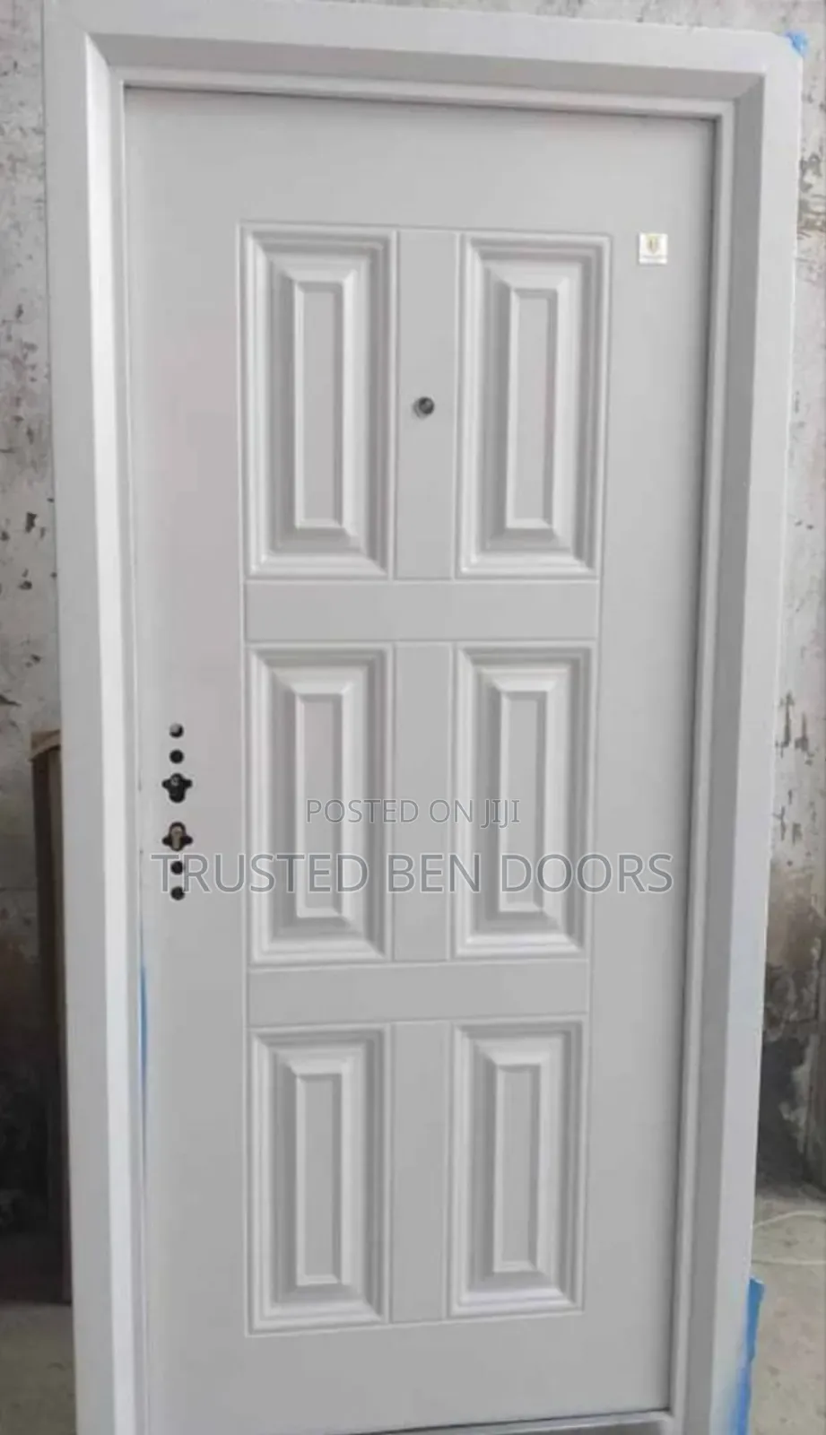 White Paladin Turkey Security Rough Door