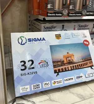 Super Powerful Sigma Black 32 Inch Full Hd Led Sig-K32v6black Tv