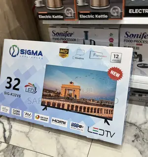 Secure Black Sigma 32 Inch Full Hd Sig-K32v6 Led Electrictv