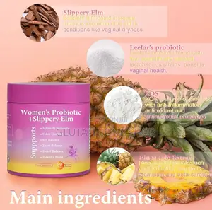 Feminine Probiotics Gummies With Slippery Elm For Women