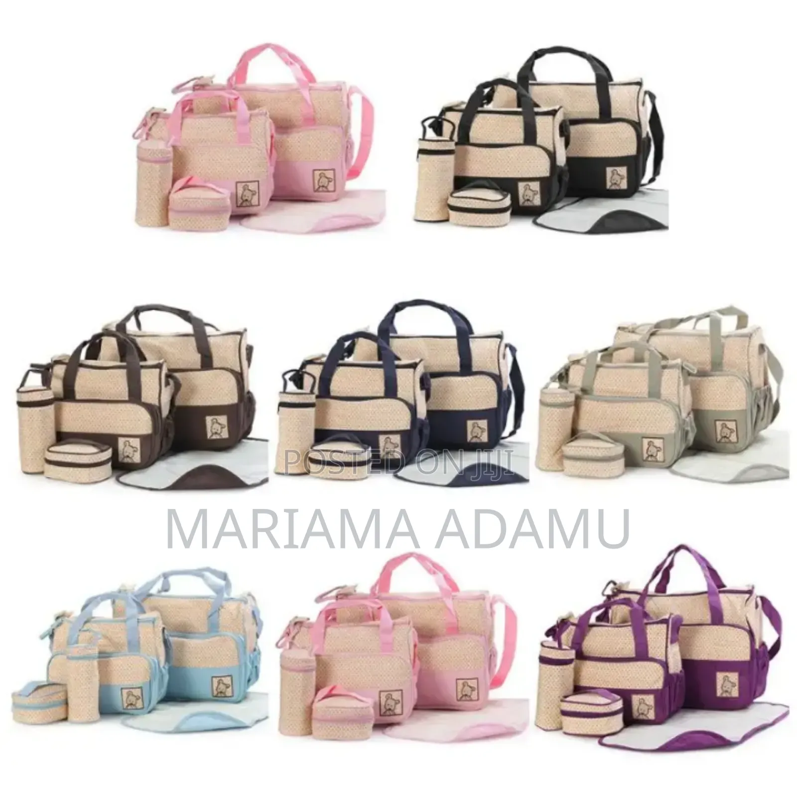 Diapers Bag Set