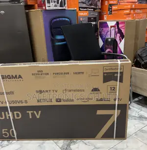 Long Lasting Sigma Ultra Led Uhd Smart STV-Ku50v6-S 50 Inch Tv