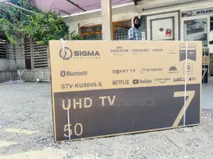 Available Now at Store Uhd Smart Sigma 50”Sig-Ku50v6-S