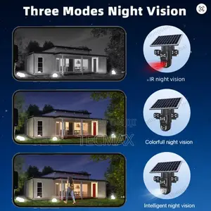 3 Lens 4g Solar Security Camera