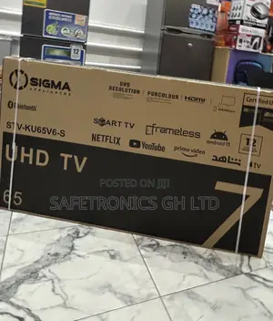 Shop Led Sigma Led 65 Inch Ultra New Smart Sig-Ku65v6-S Uhd Tv