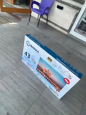 Sigma 43-Inch Smart Led Tv Remote Crystal-Clear Viewing Experience
