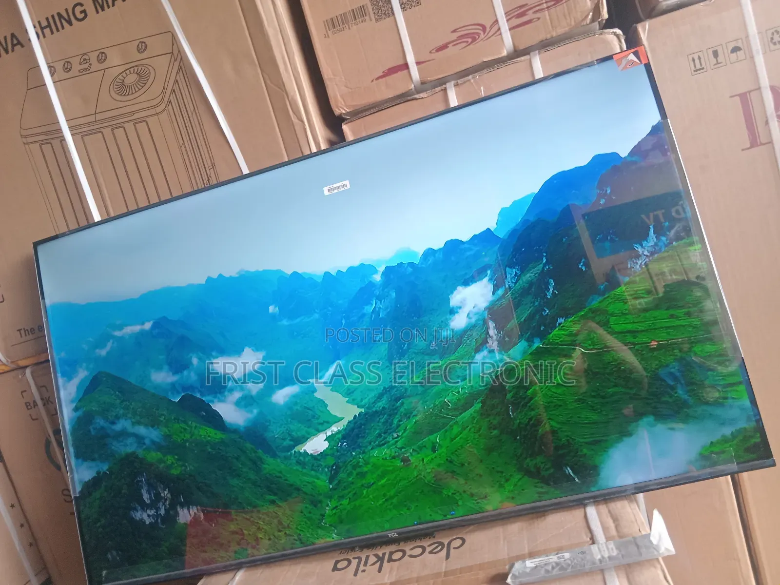 Brilliant Picture, Endless Entertainment — TCL 55 Inches Tv.