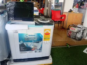 Sigma 7kg Semi Auto Washing Machine – Powerful Efficient Cleaning
