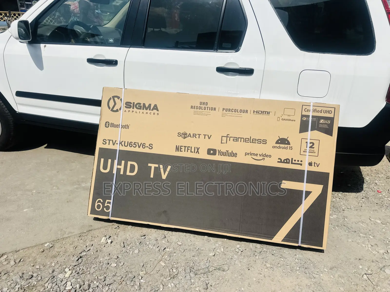 High Brightness  Uhd Smart Sigma 65” Sig-Ku65v6-S