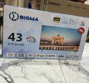 Authentic New Sigma 43 Inch Full Hd Led Sig-K43v6 Tv