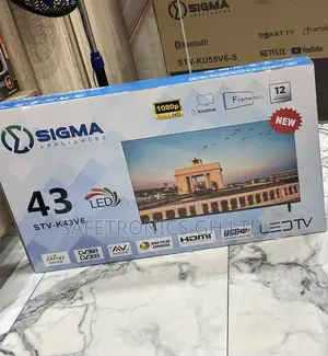 Genuine Best Full Hd Clear Led Sigma Sig-K43v6 43 Inch Tv