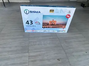 Sigma 43-Inch Smart Display Entertainment With Elegance