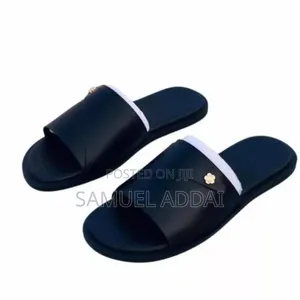 Casual Cross Leather Slippers