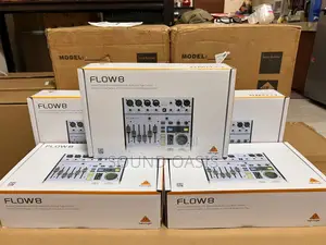 Behringer Flow 8 Digital Mixer With Bluetooth Audio and App Control