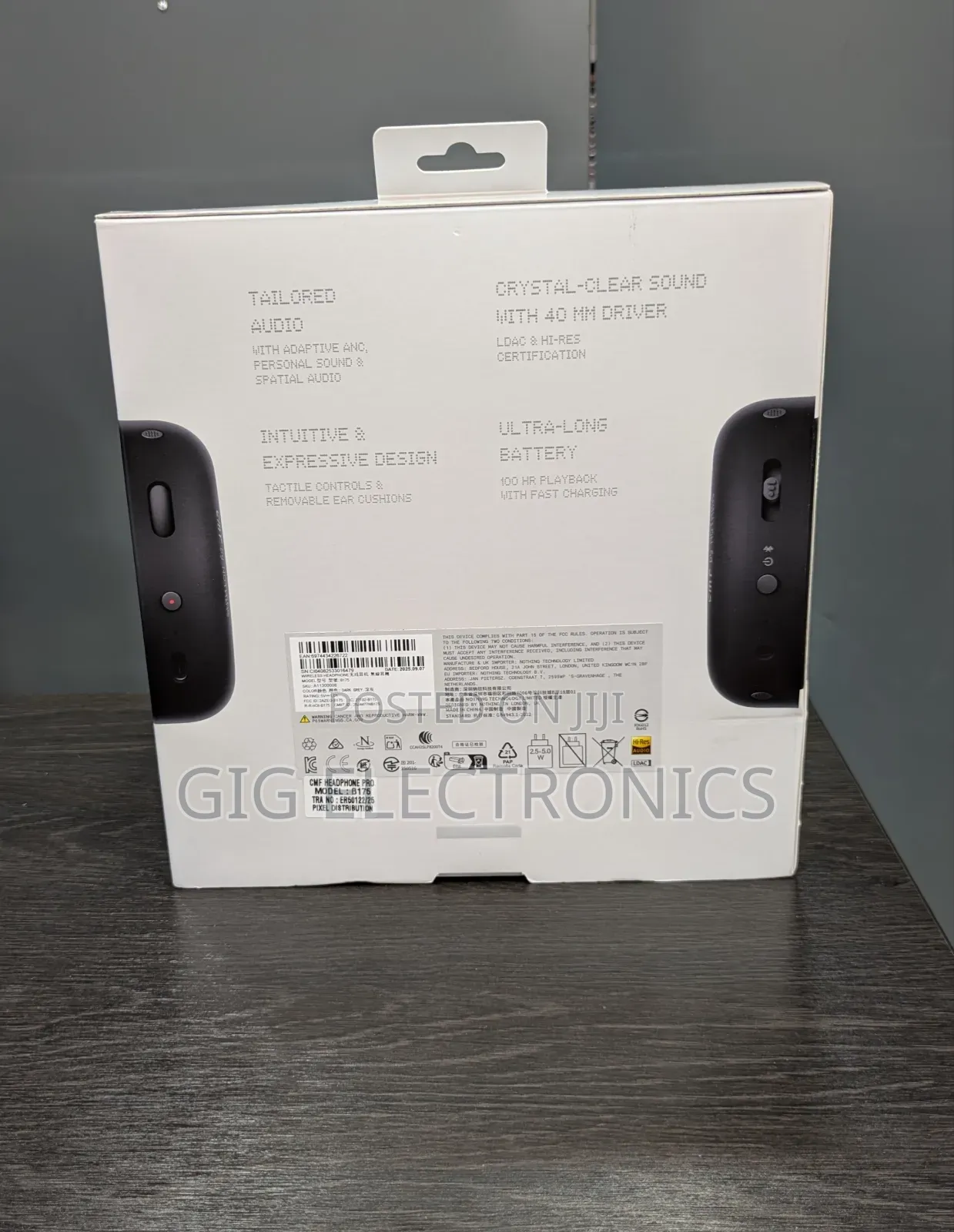 Nothing Headphone Pro Active Noise Canceling Wireless Headphones