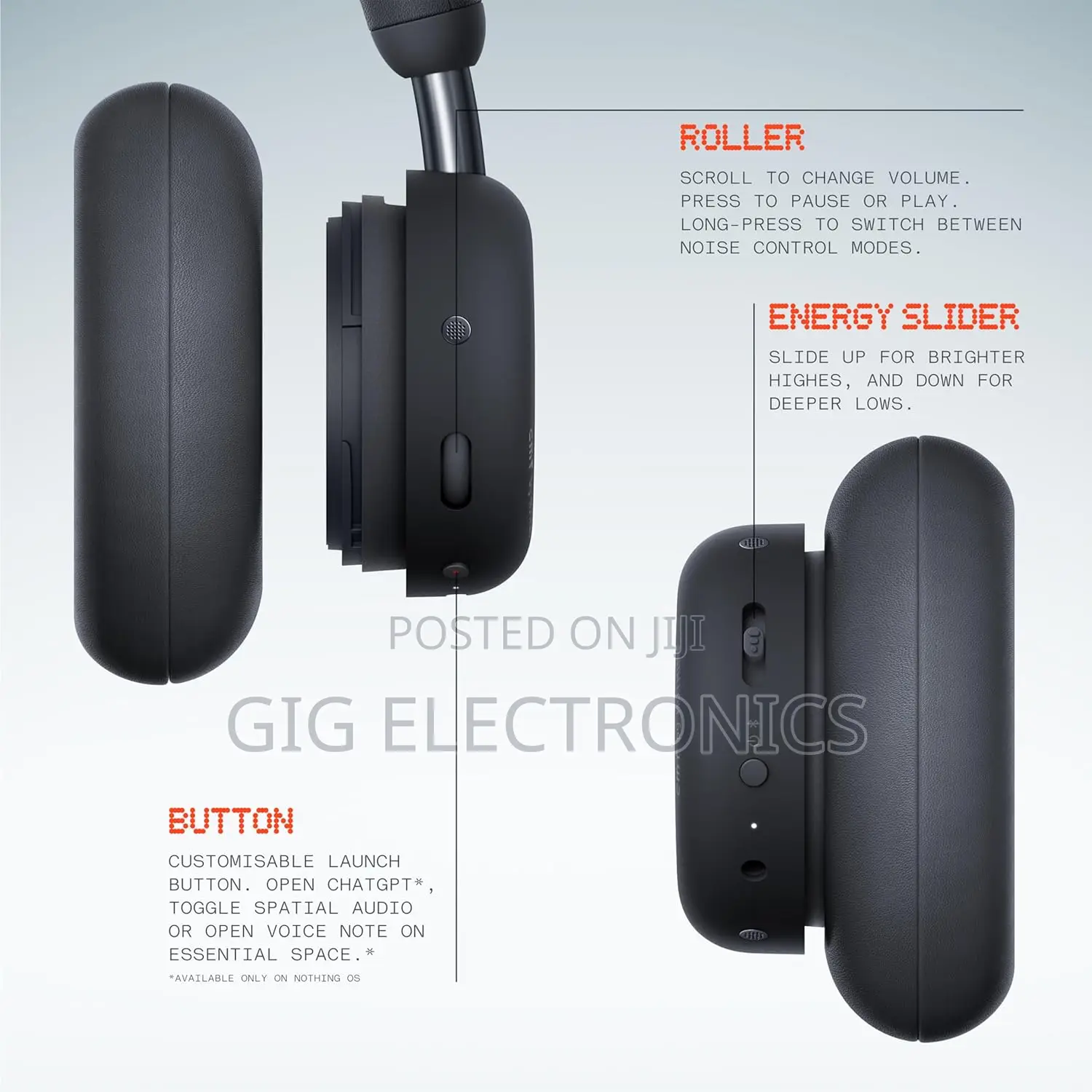 Nothing Headphone Pro Active Noise Canceling Wireless Headphones