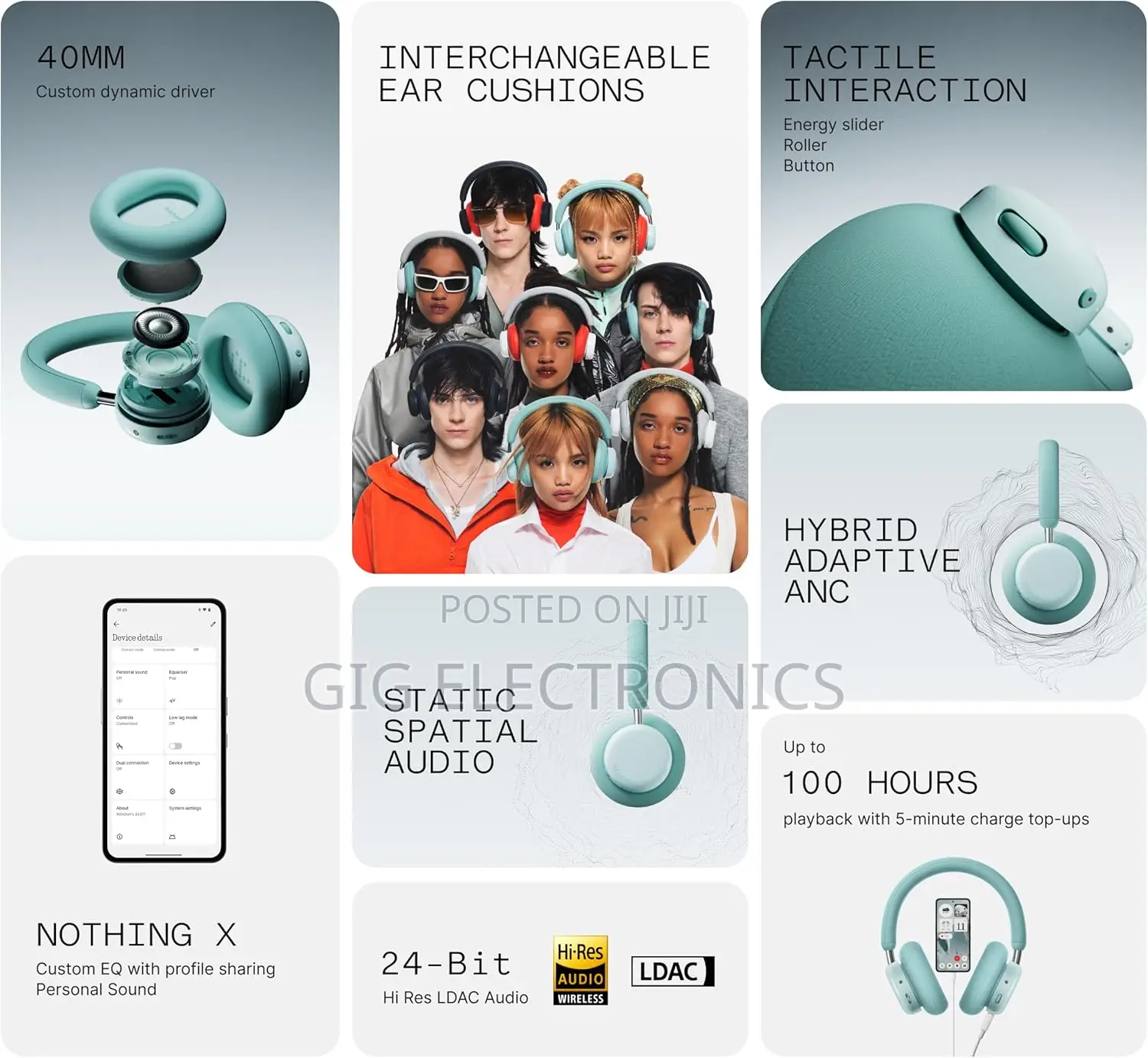 Nothing Headphone Pro Active Noise Canceling Wireless Headphones