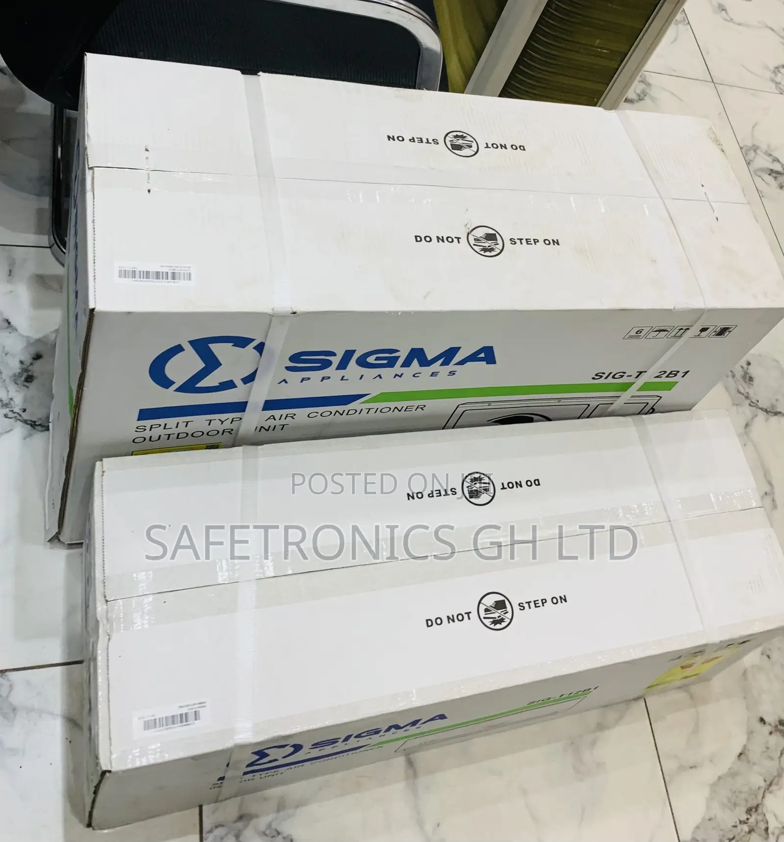 Eco Friendly White R410a Split Sigma 1.5 Horsepower Sig-T12b1 Ac