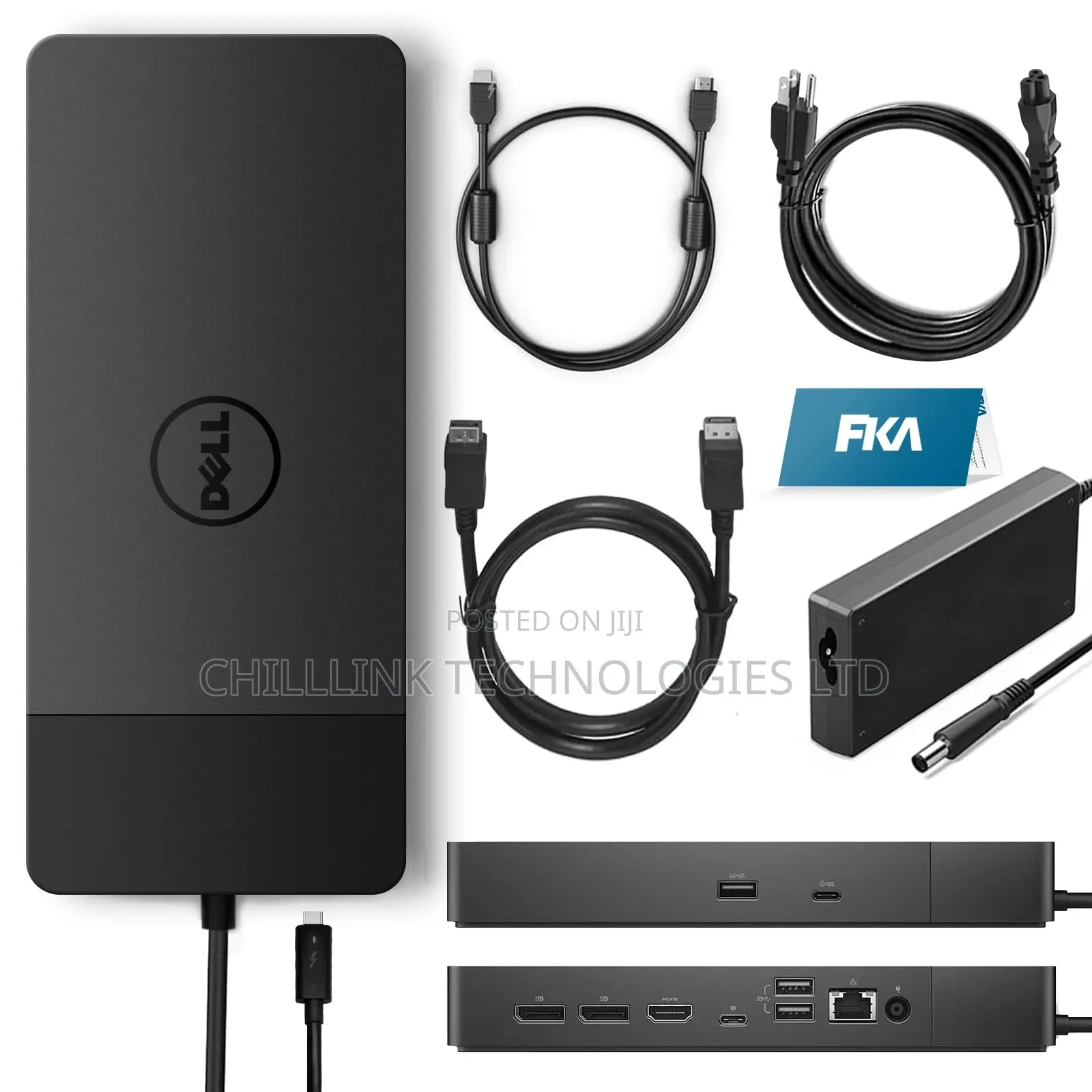 Dell - Wd19s - Docking Station - Usb-c - Hdmi, 2 X Dp, Usb-c - Gige
