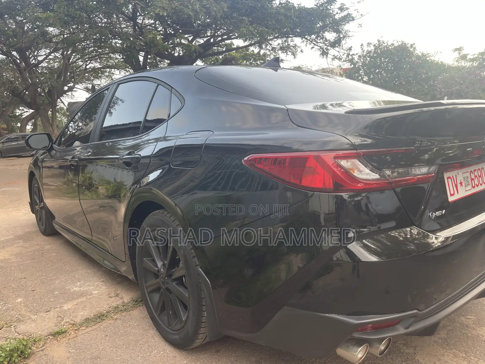 Toyota Camry SE 2025 Black