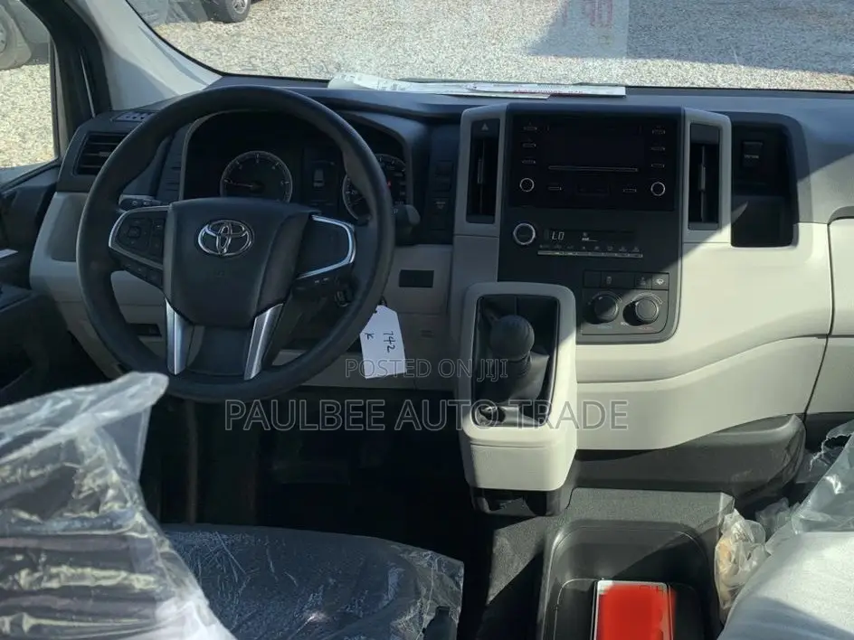 New Toyota HiAce 2025 Silver
