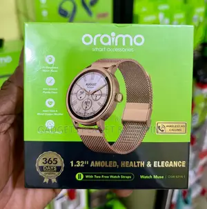 Oraimo Watch Muse 1.32” Amoled Ip68 Smart Watch - Osw-831n