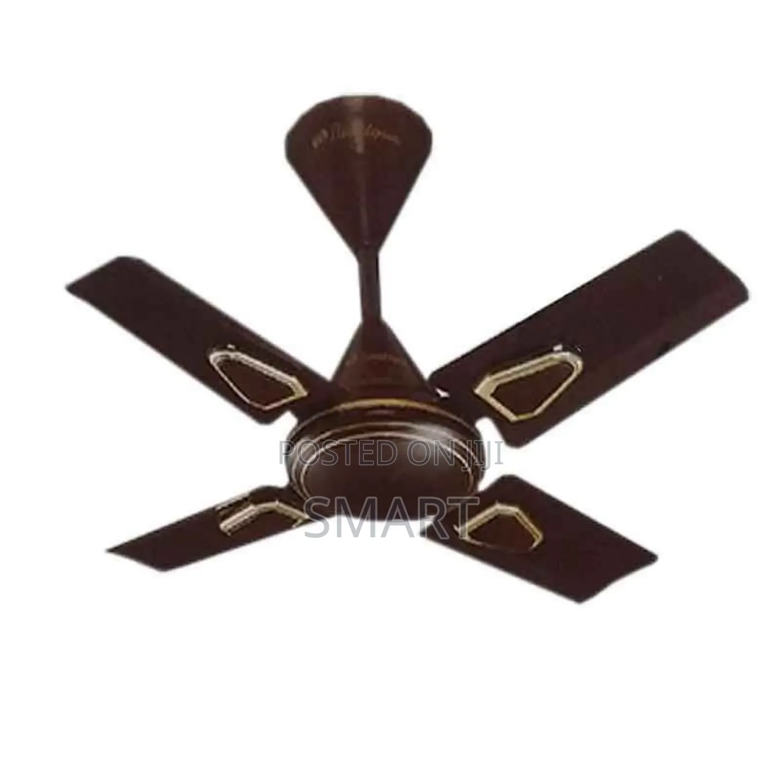 Energy Saving WDC Ceiling Fan.(Brown)Short Blade