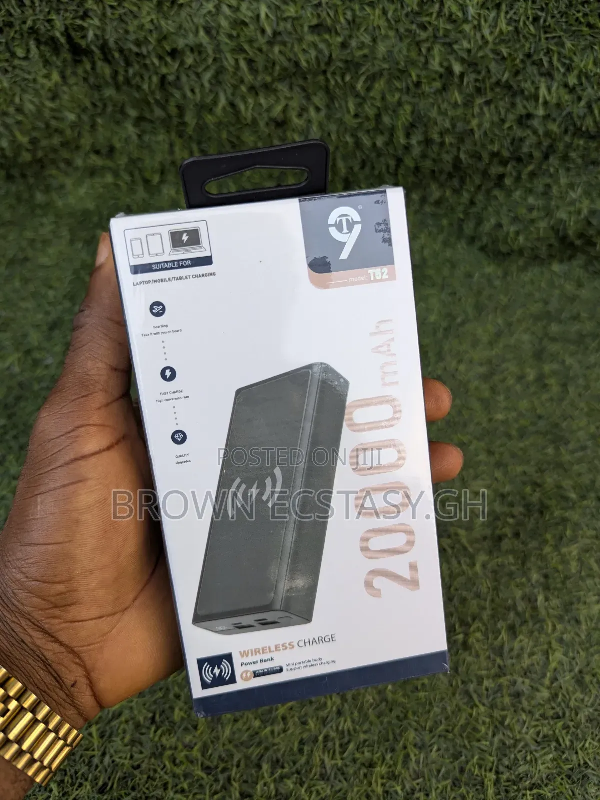 T9 22.5watts 10000mah Power Bank (Wireless Charging)