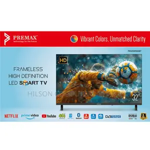 Premax 32inchs Frameless Smart Hd Led Tv Pm32sm9000bt