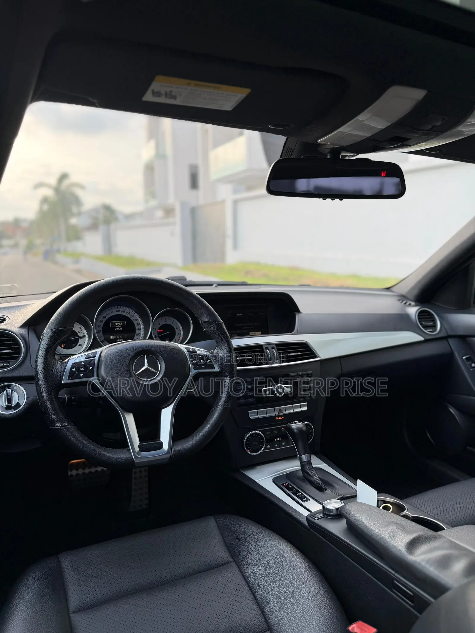 Mercedes-Benz C250 2014 Black