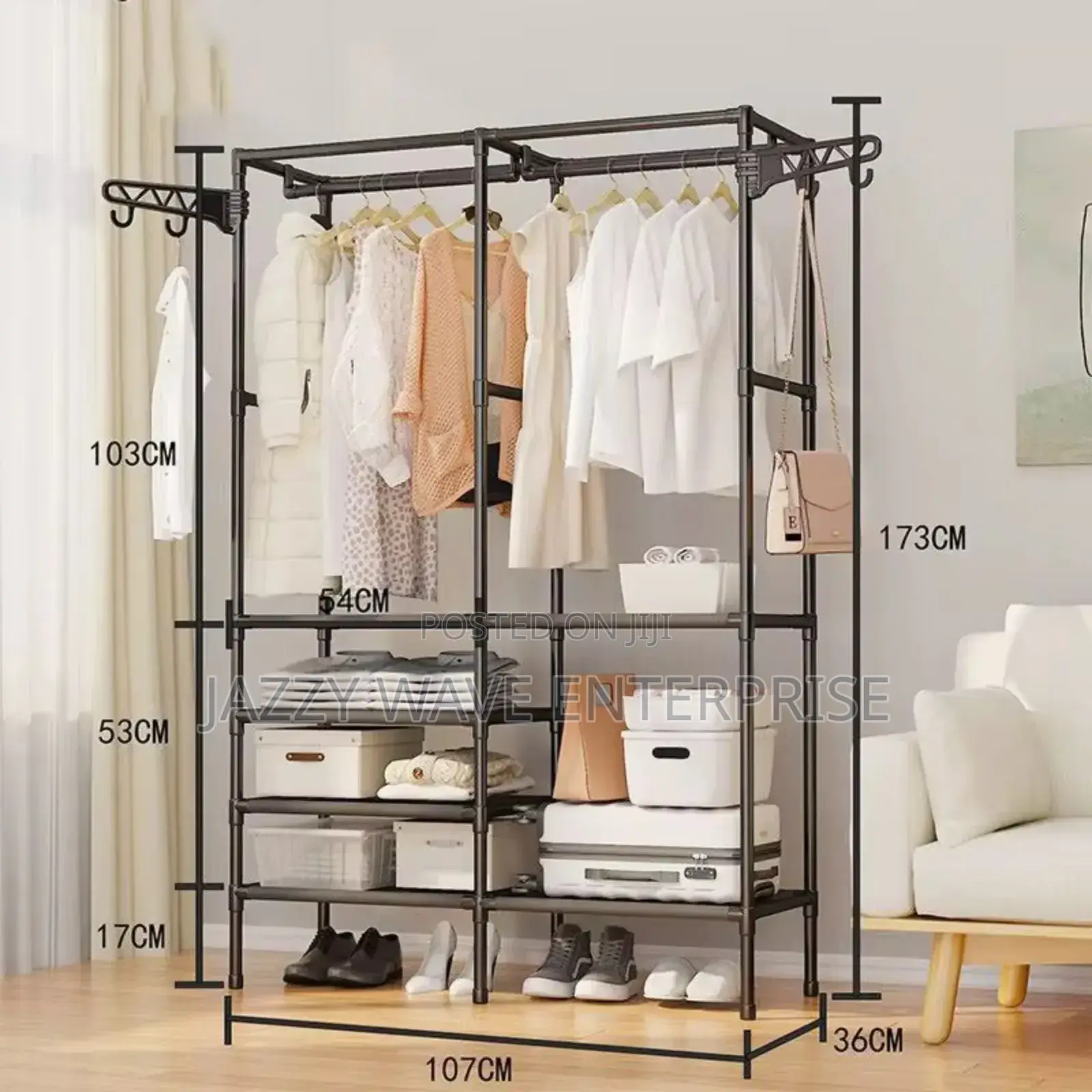 Clothes Hanger With Shelve