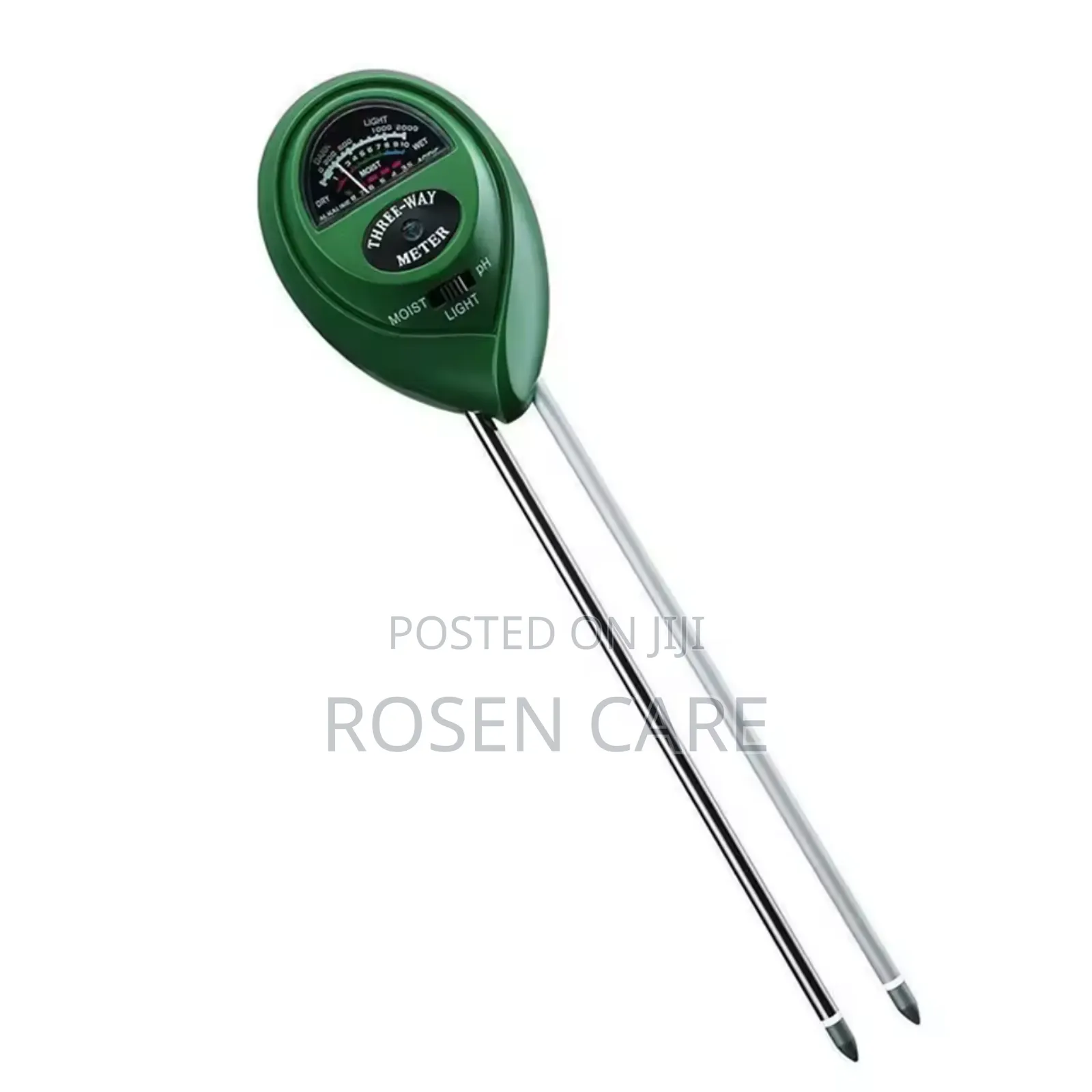 3 In 1 Soil Ph Meter Sunlight Ph Tester Flowers Moisture Plants