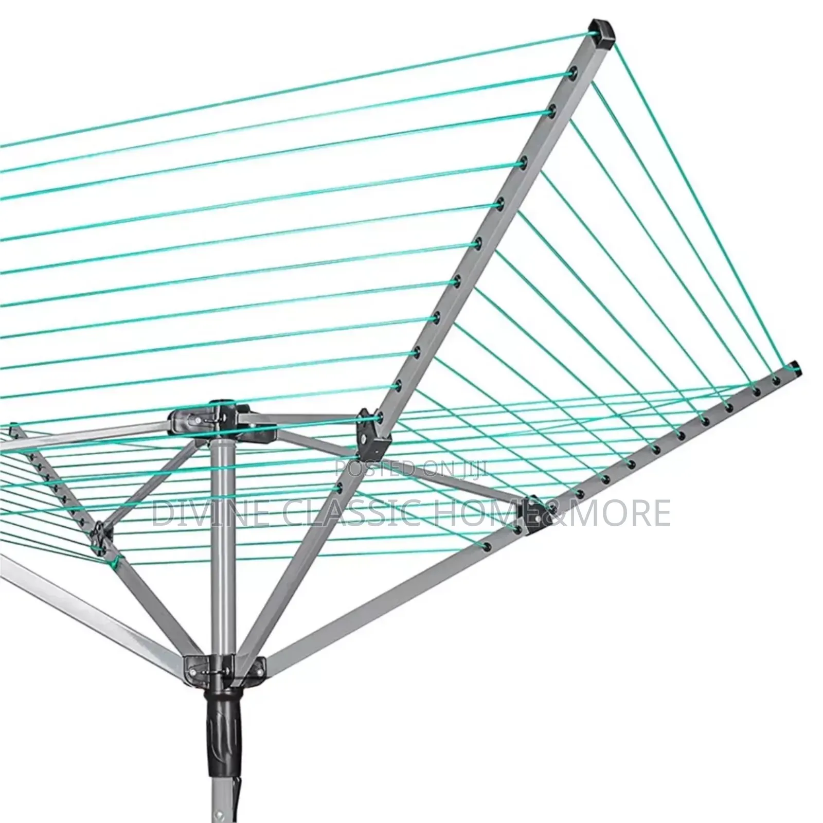 Brabantia - Lift-O-Matic - 50m of Clothes Line- Metallic Grey