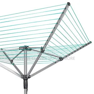 Brabantia - Lift-O-Matic - 50m of Clothes Line- Metallic Grey