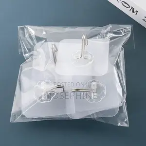 10 PCS Strong Adhesive Wall Hanging Load-Bearing Kitchen Hook