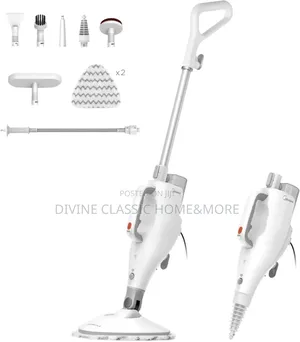 Midea 10 in 1 Steam Mop Kills 99.9% of Bacteria Without Chemical
