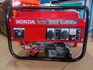 Honda 7.5kva Key Start Generator 8500watts Keeps the Lights On.