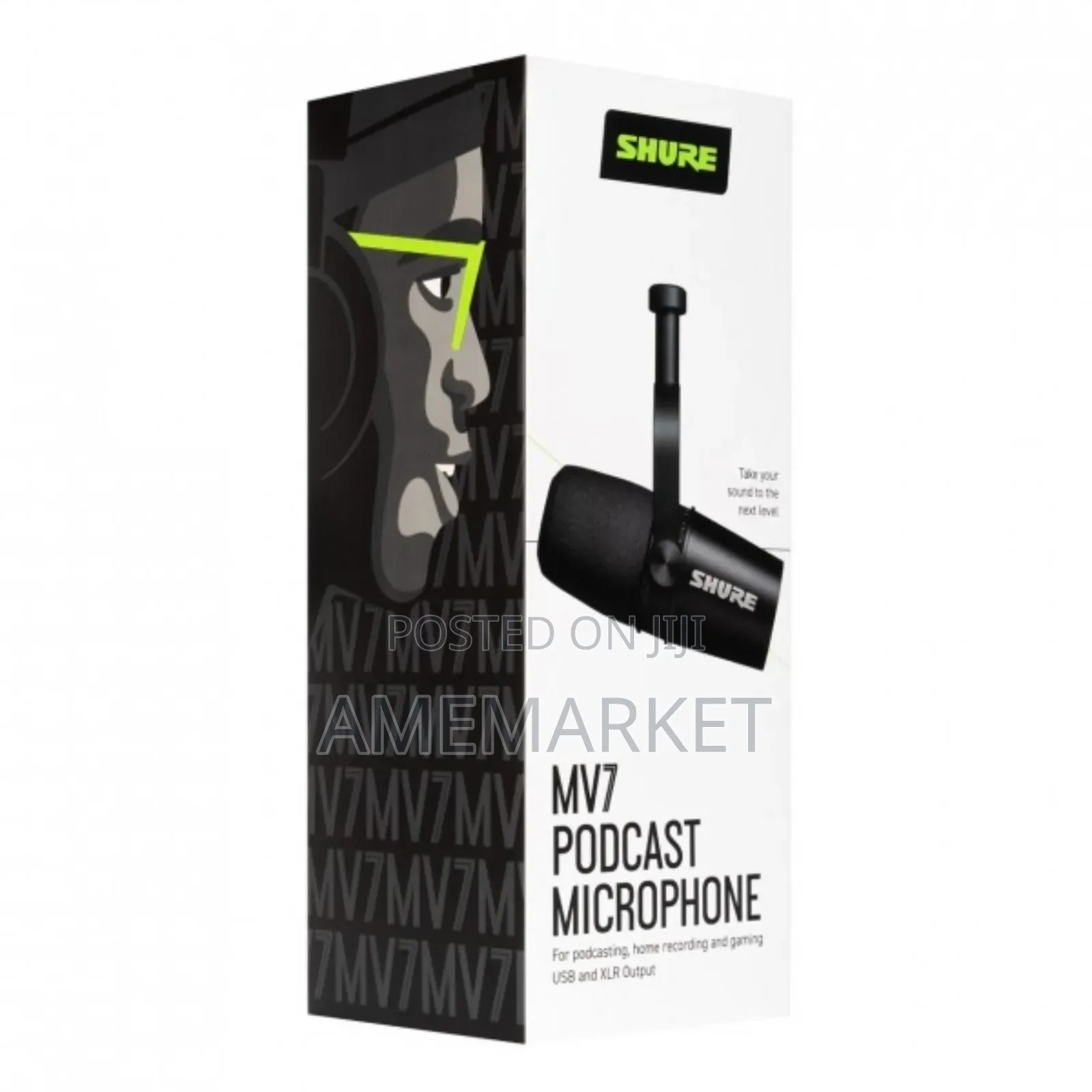 Professional Shure Mv7 Podcast Microphone