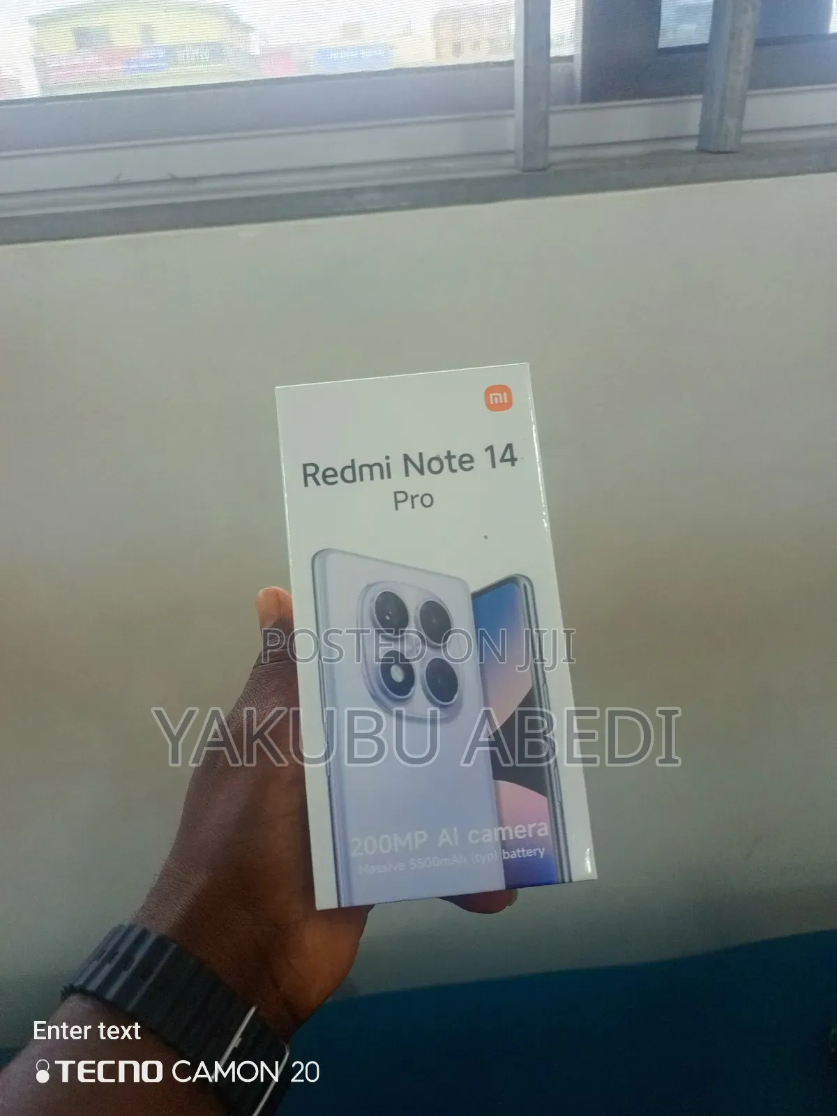 New Xiaomi Redmi Note 14 Pro 256 GB Black