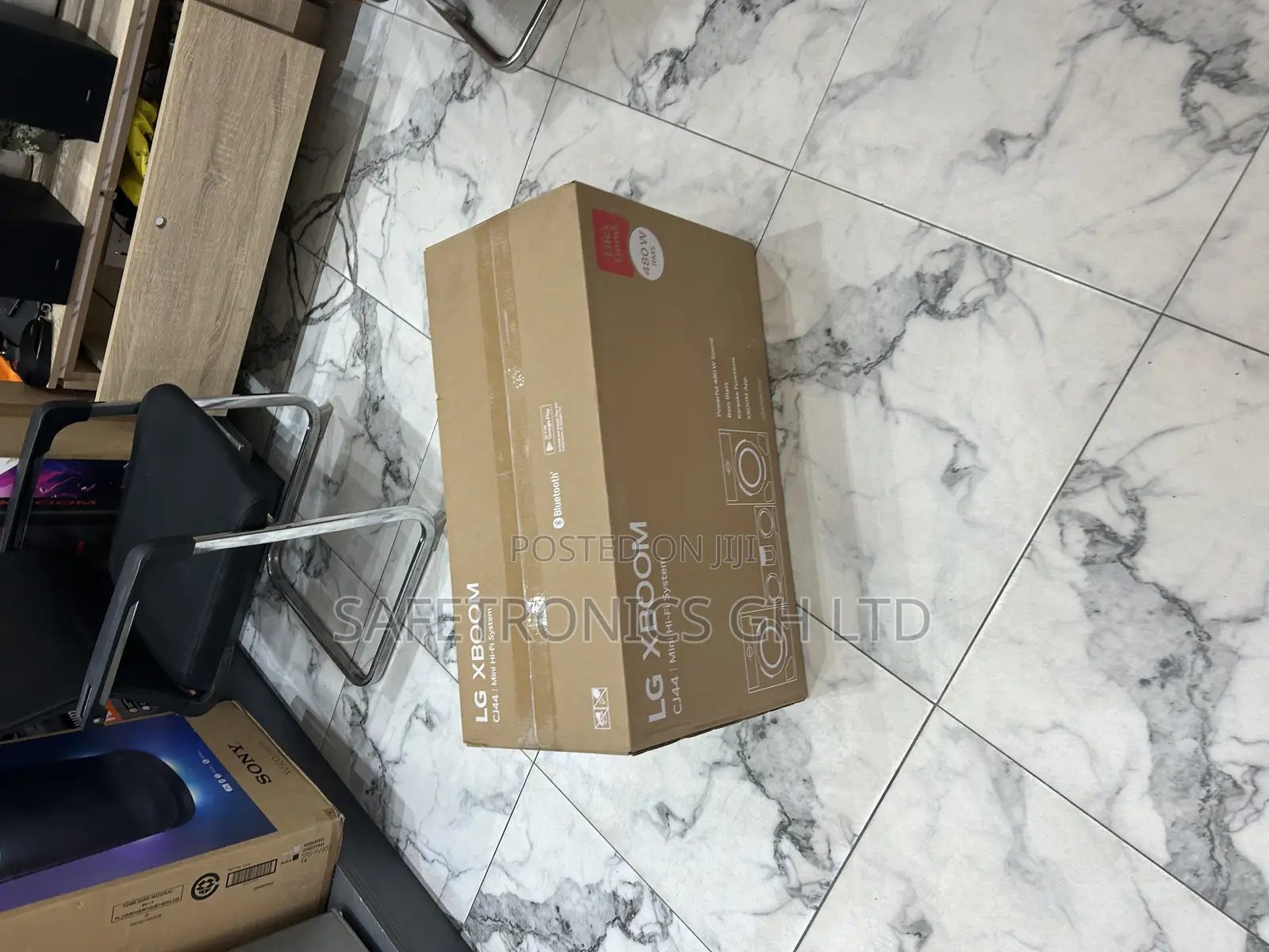 Suitable New Cj44 Bluetooth Lg Black 480 Watts Speaker
