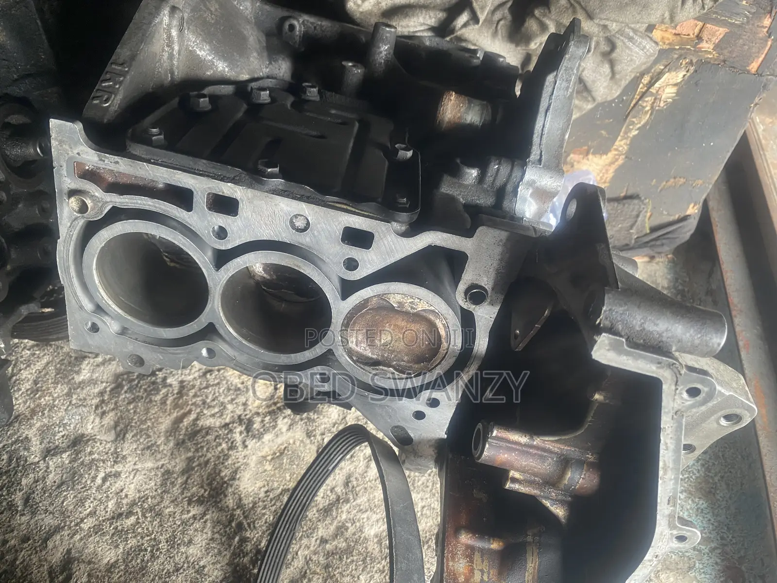 2008-2010 Toyota Vitz Half Block Engine 3 Plugs