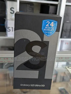 New Samsung Galaxy S21 Ultra 5G 256 GB Black
