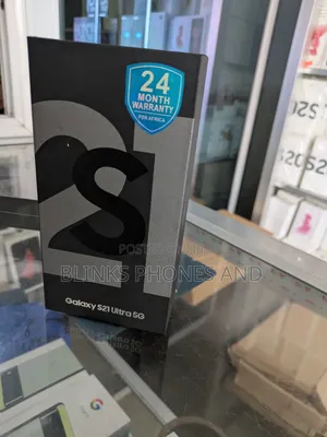 New Samsung Galaxy S21 Ultra 5G 256 GB Black